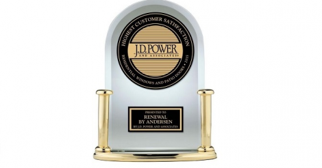 Renewal by Andersen Ranks Highest in Customer Satisfaction by J.D. Power with Windows and Patio Doors