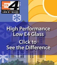High Performance Low E4 Glass